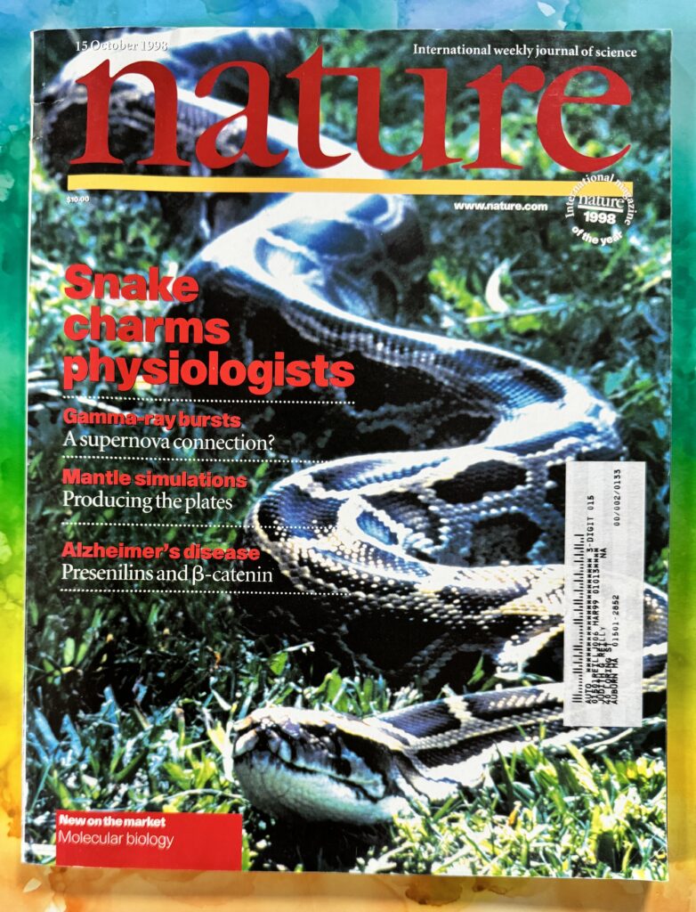 Published by: Macmillan Magazines Ltd. Nature America Inc., Porters South, 4 Crinan St., London N1 9XW, UK